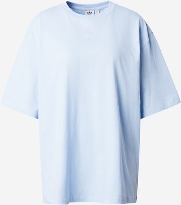 ADIDAS ORIGINALS - Camisa 'Essentials' em azul: frente