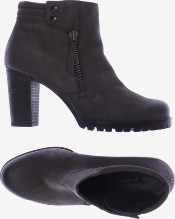 Paul Green Dress Boots in 41 in Grey: front