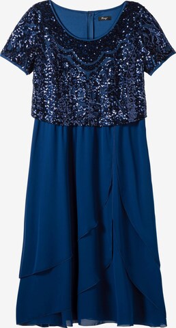 SHEEGO Abendkleid in Blau: predná strana