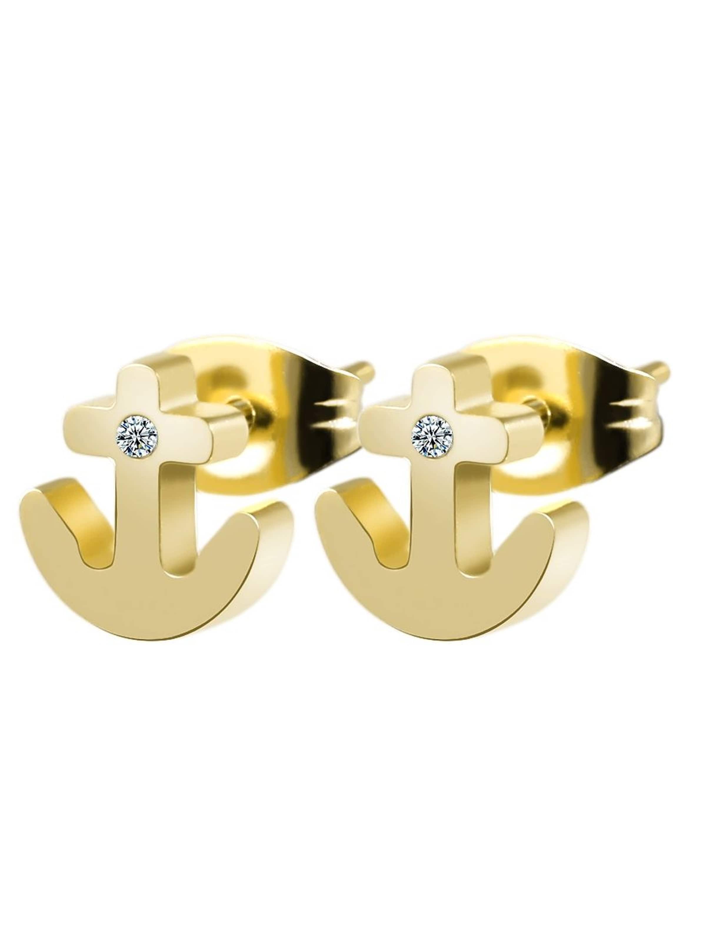 Akzent Earrings 'Shira, langlebig' in Gold