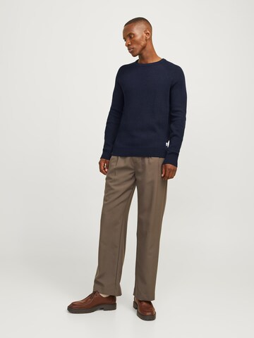 JACK & JONES Sweater 'JJPannel' in Blue