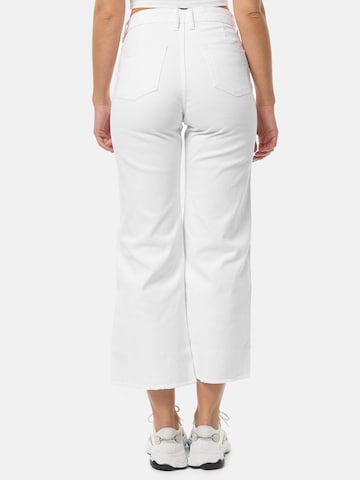Wide Leg Jean 'F113' Tazzio en blanc