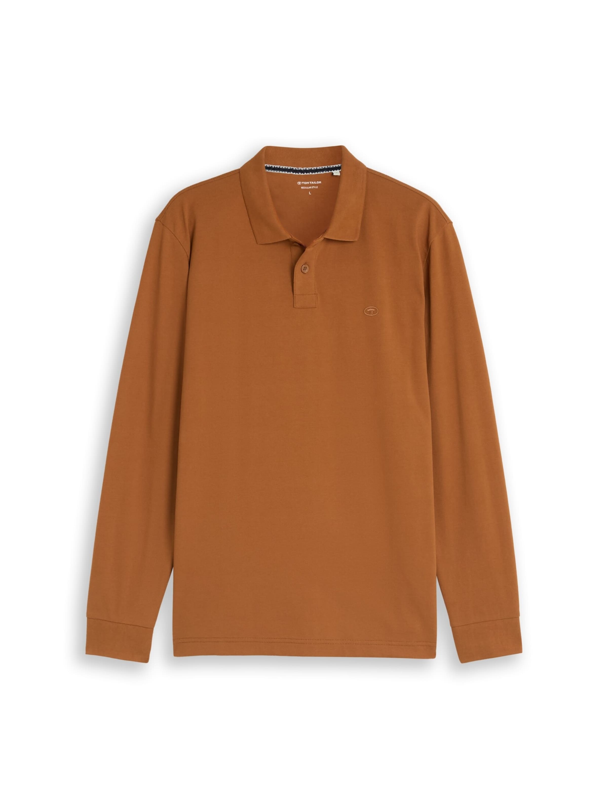 TOM TAILOR T-Shirt en XXL en marron, Vue avec produit