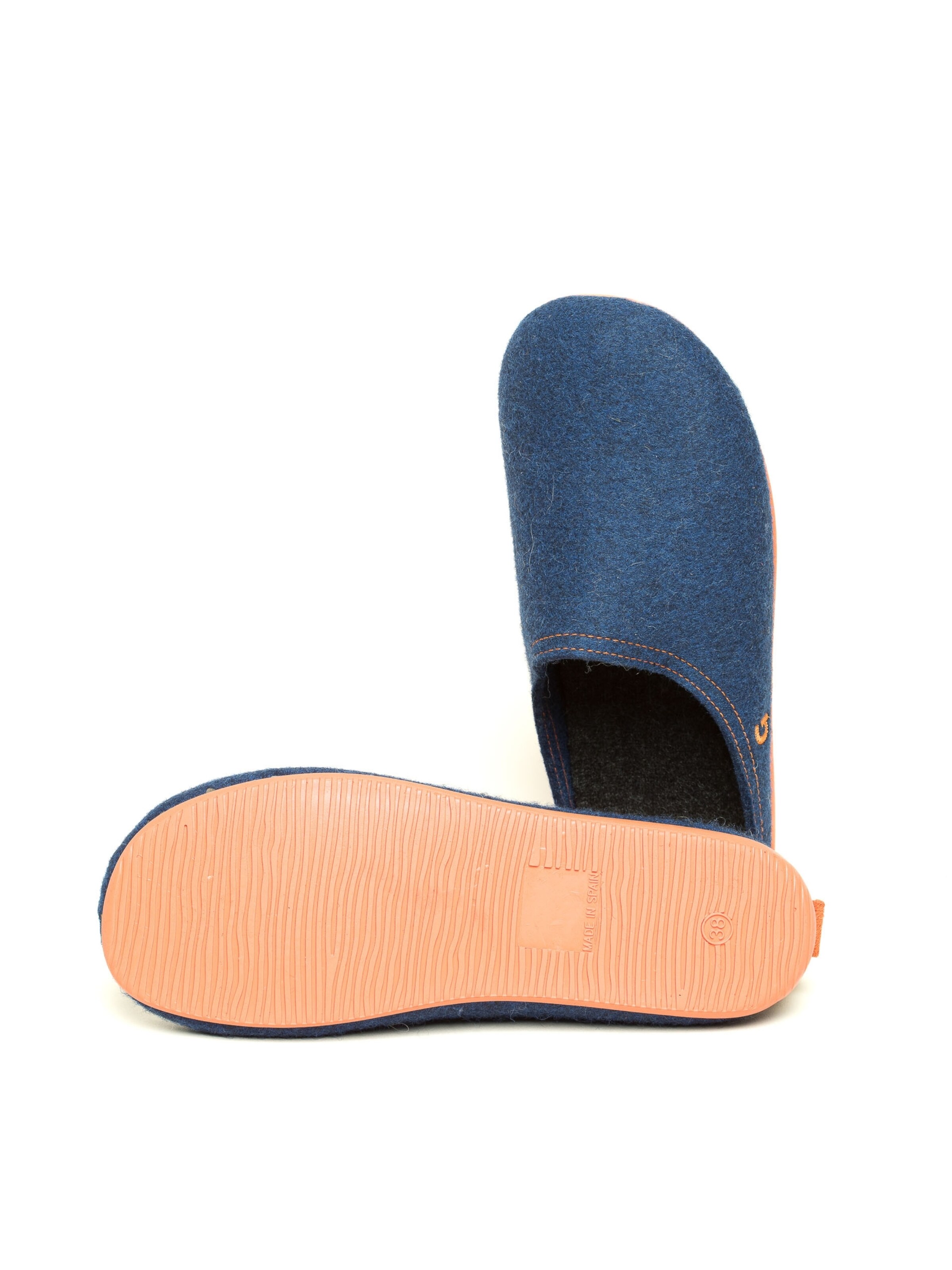 Gottstein Hausschuh 'Filzpantoffel Wool Slide-In'‌‌‌ in Blau