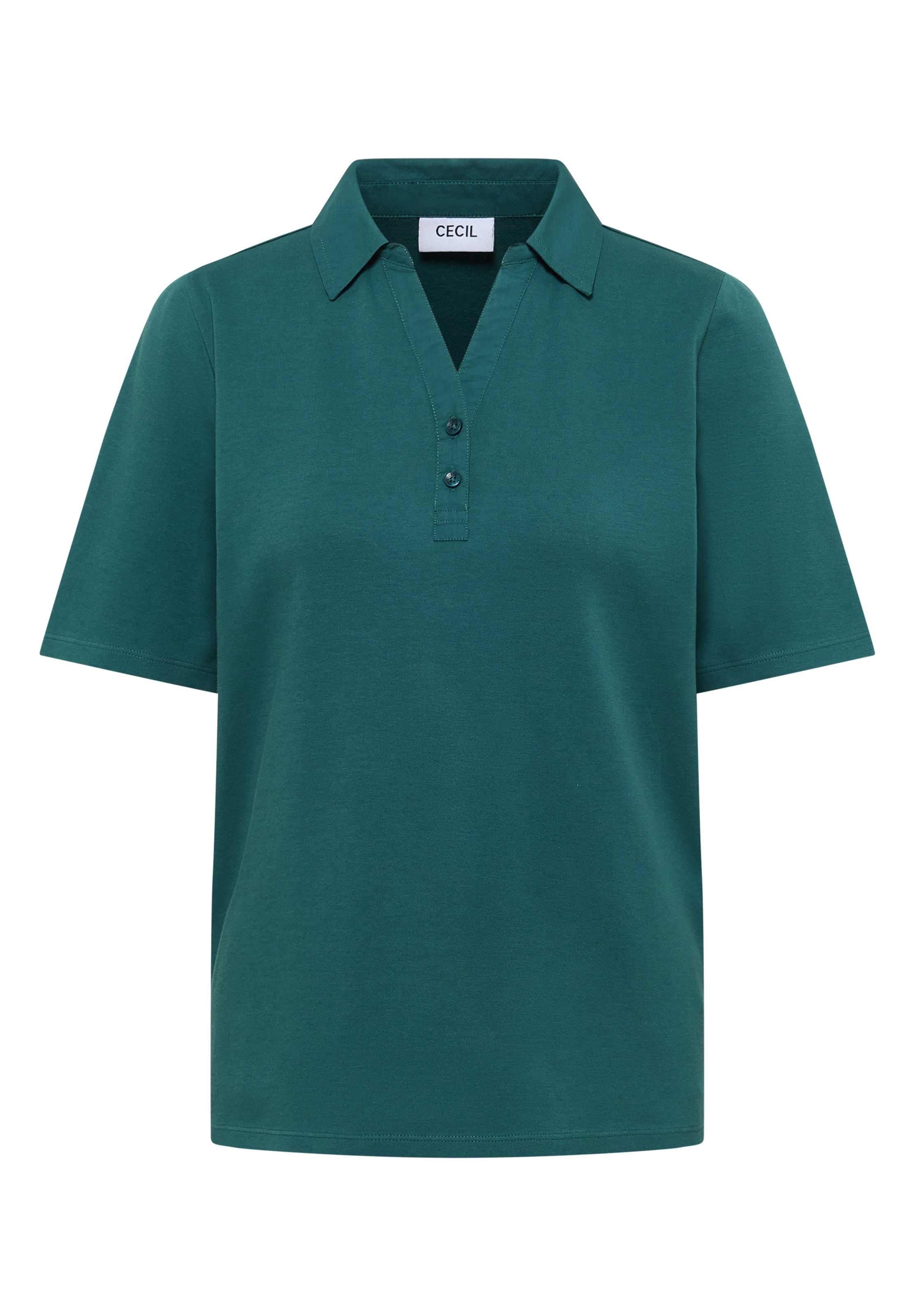 CECIL Poloshirt in Grün: Vorderseite