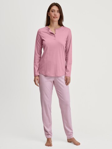 CALIDA Pyjama 'Striped Dreams'‌‌ in Lila