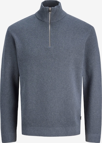 JACK & JONES Svetr 'JPRBLAMILANO' – modrá: přední strana