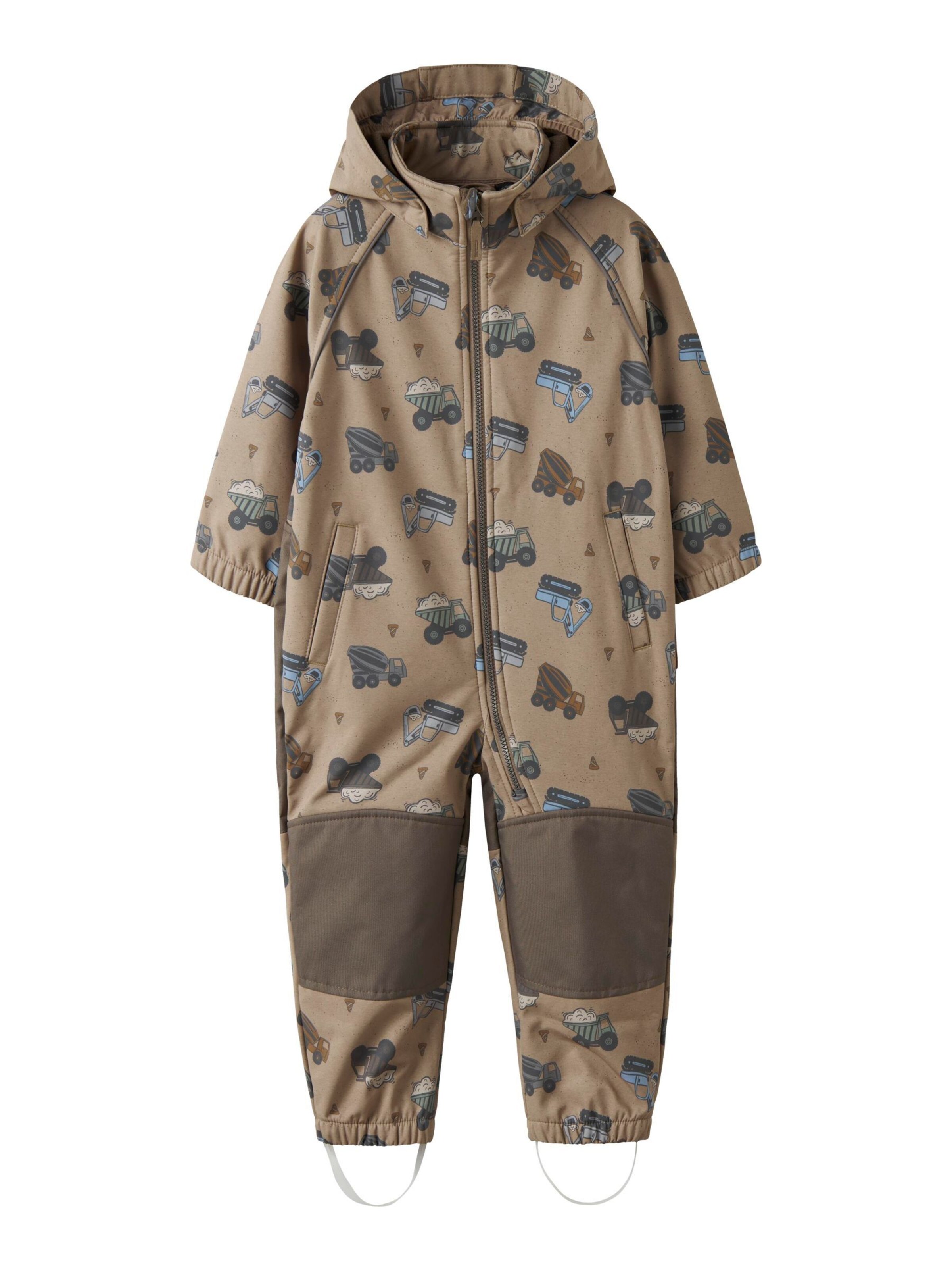 NAME IT Functioneel pak 'NMMAlfa08' in Bruin: voorkant