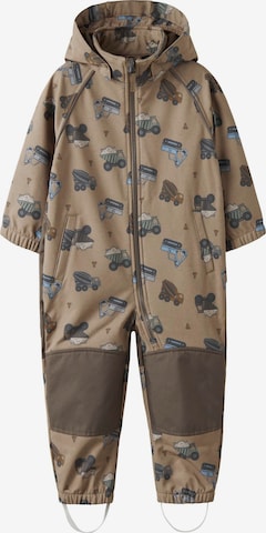 NAME IT Functioneel pak 'NMMAlfa08' in Bruin: voorkant