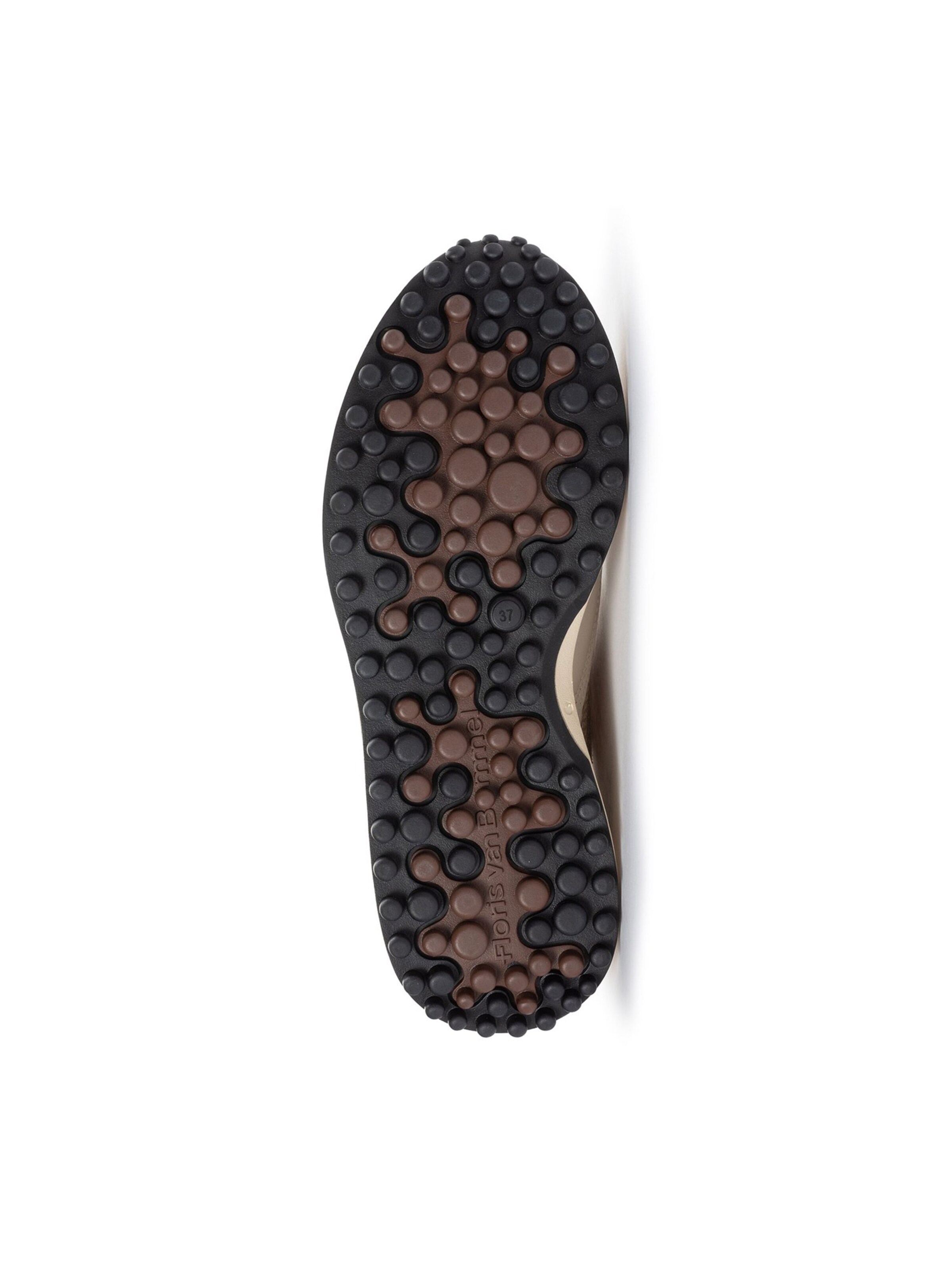 Baskets basses 'Noppi 36' Floris van Bommel en gris