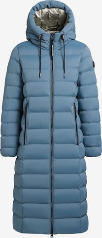 Manteau d’hiver 'Simmie2' khujo en bleu : devant