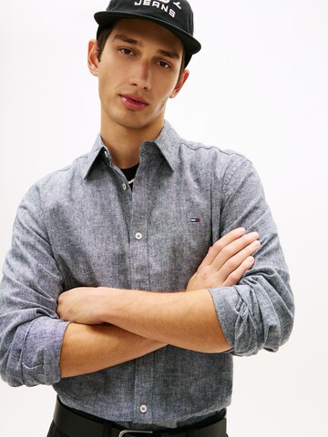 Tommy Jeans Regularny krój Koszula w kolorze niebieski