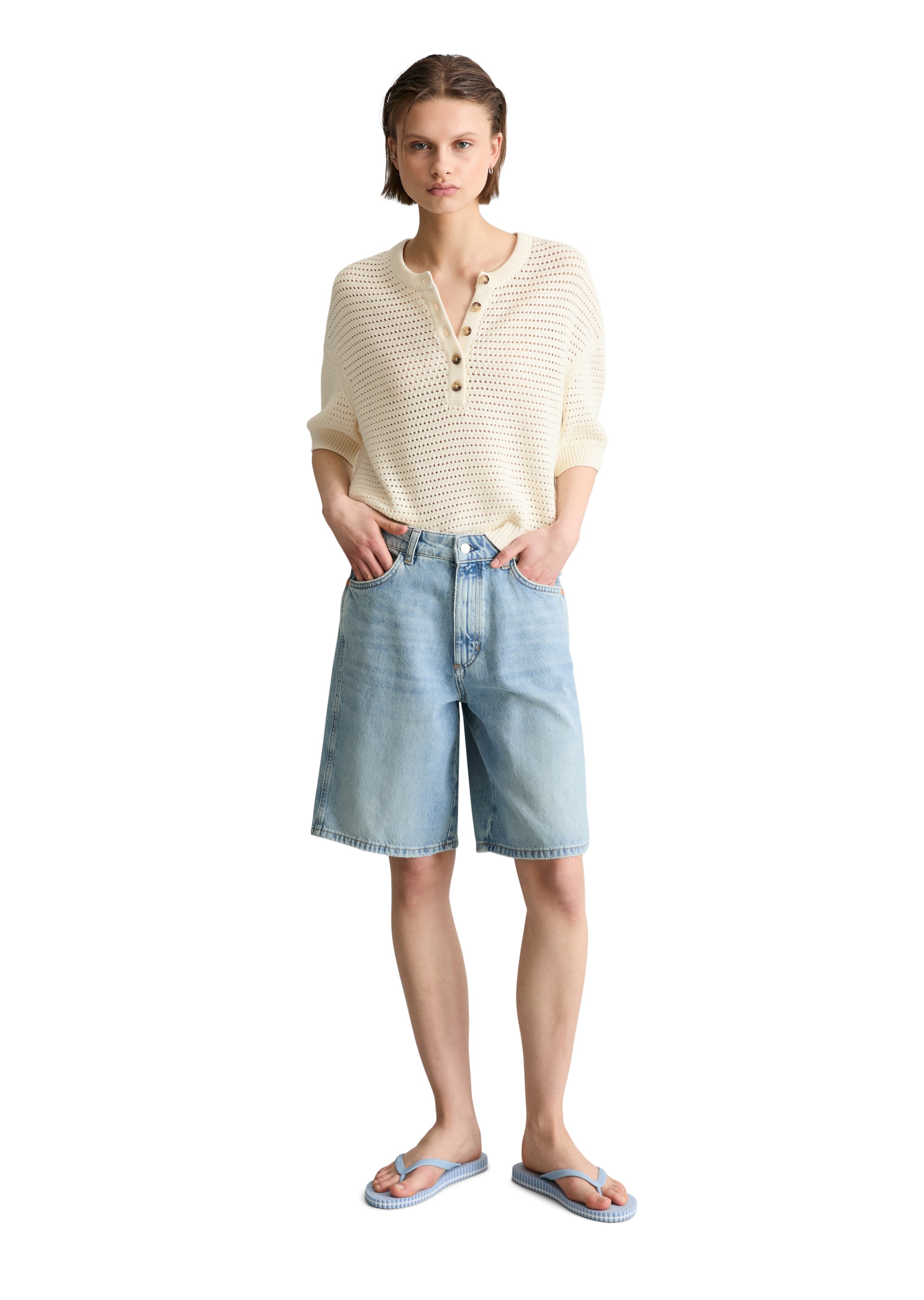 Pull-over Marc O'Polo DENIM en beige