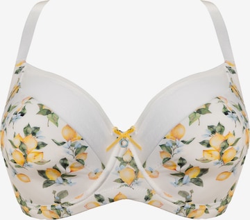 SugarShape Minimizer Biustonosz 'GRACY' w kolorze biały: przód