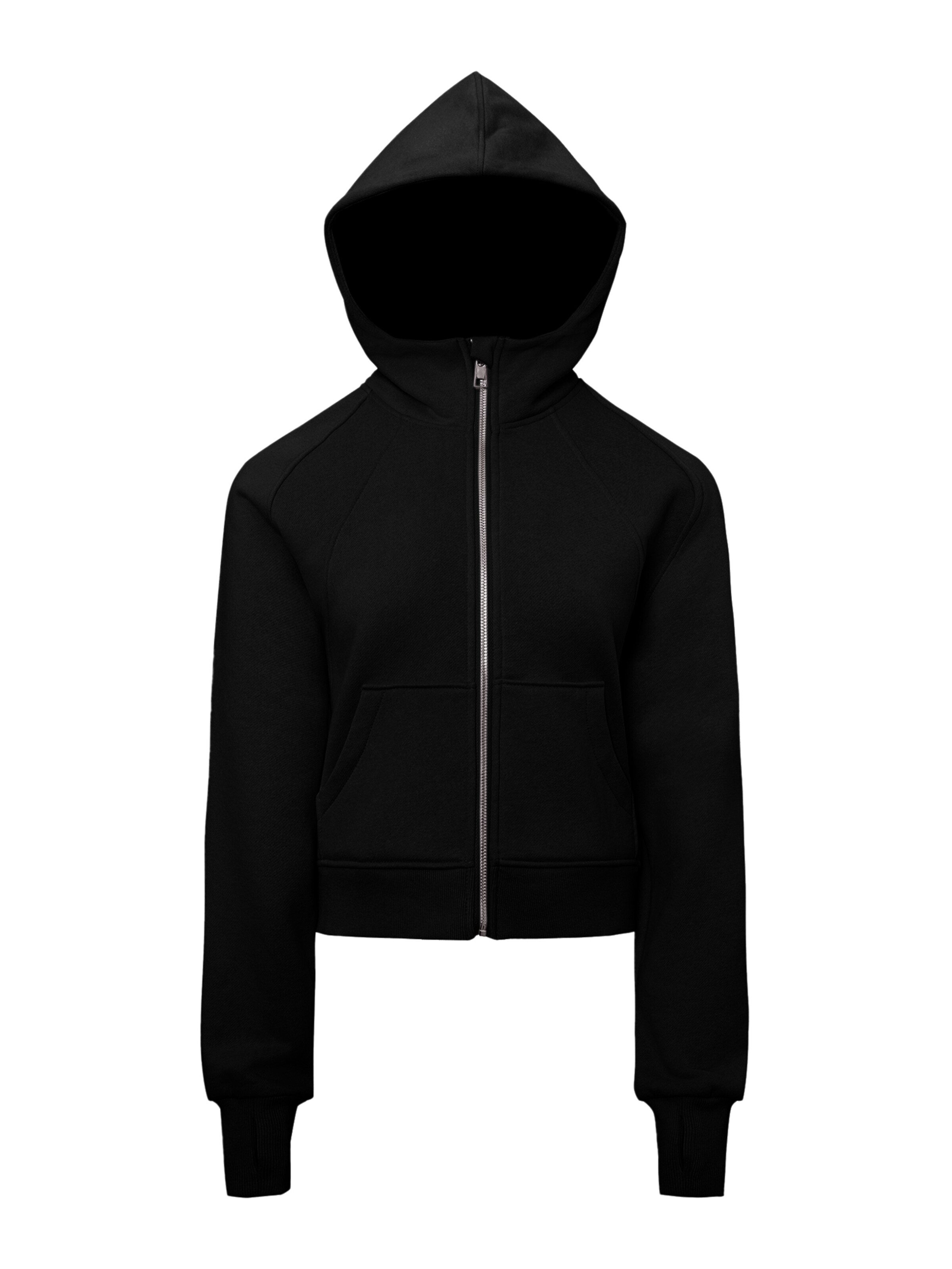 Imily Bela Кофта на молнии в Черный: спереди