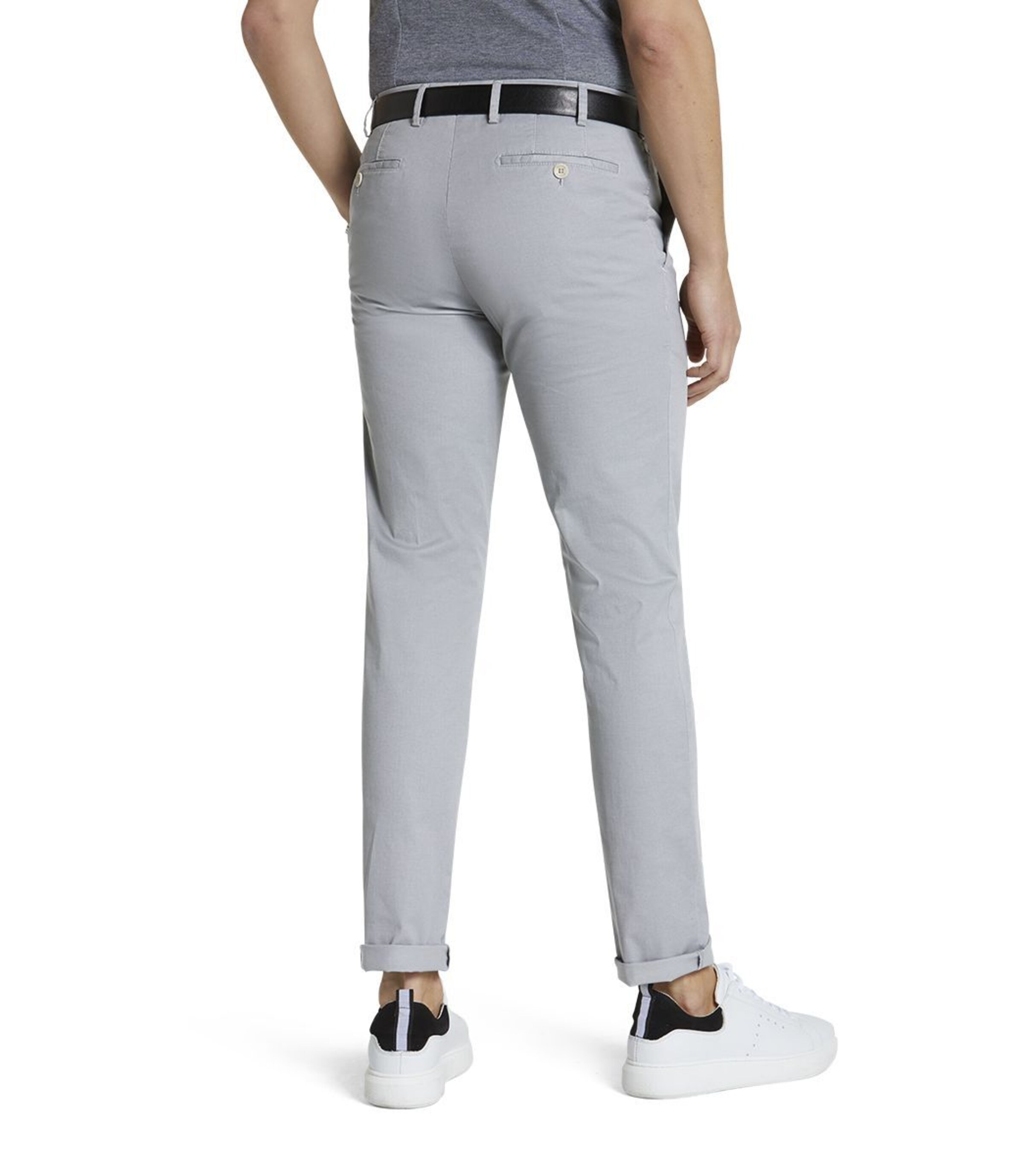 Coupe slim Pantalon chino 'Tokyo' Meyer Hosen en gris