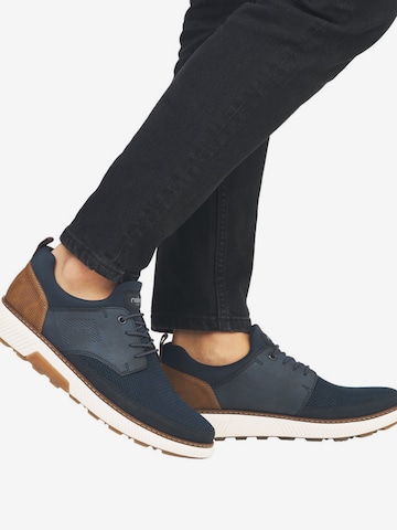 mėlyna Rieker Sportinio stiliaus batai su raišteliais