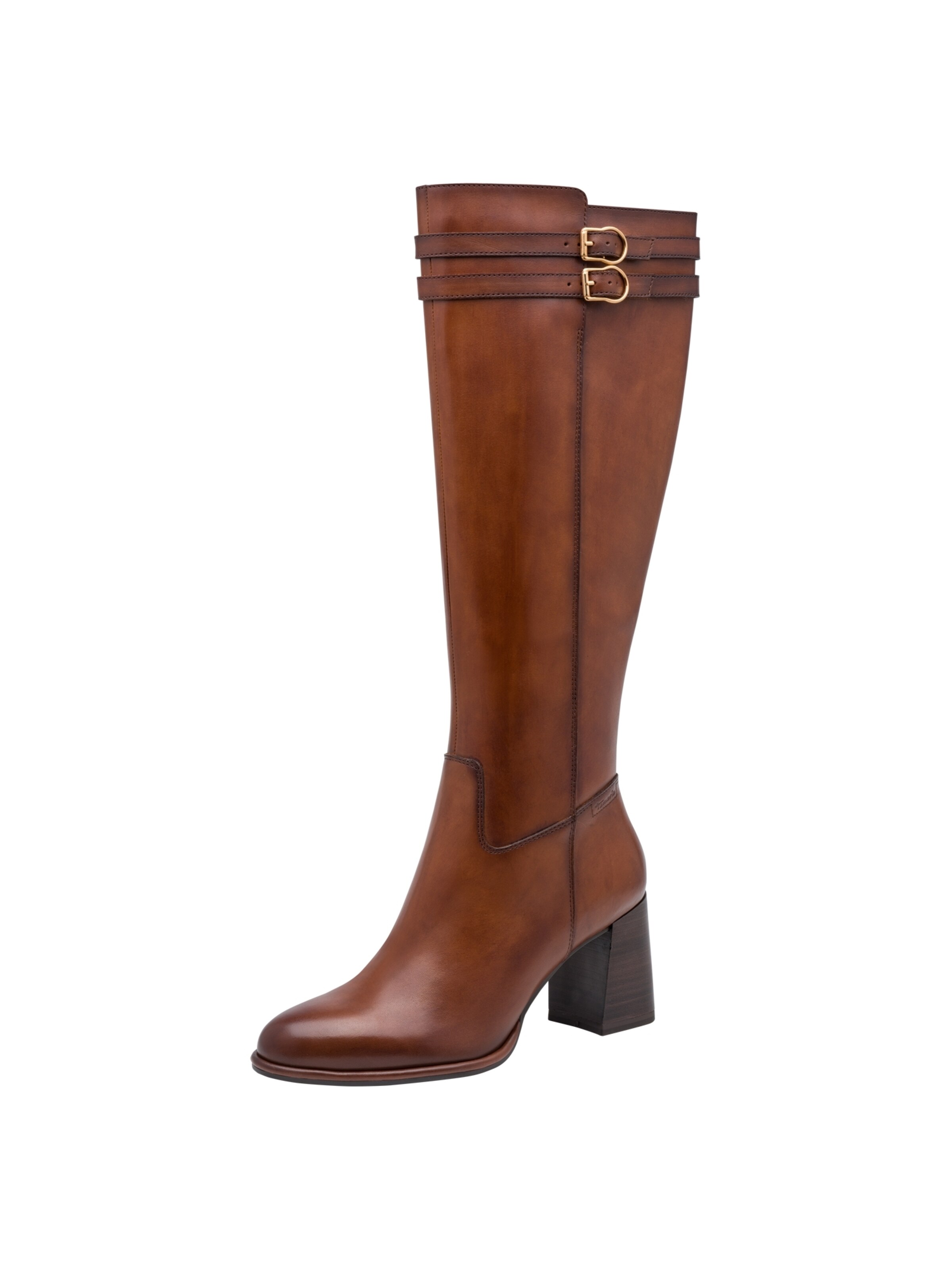 Bottes Tamaris en marron : devant