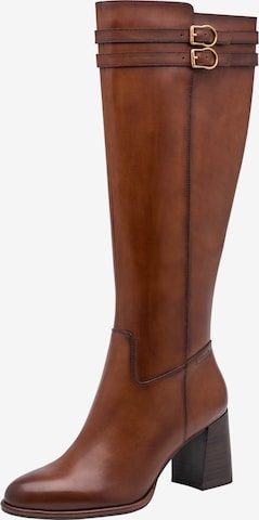Bottes Tamaris en marron : devant
