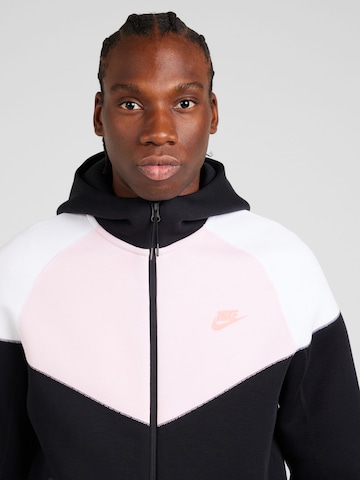 Nike Sportswear Bluza rozpinana 'TCH FLEECE' w kolorze czarny