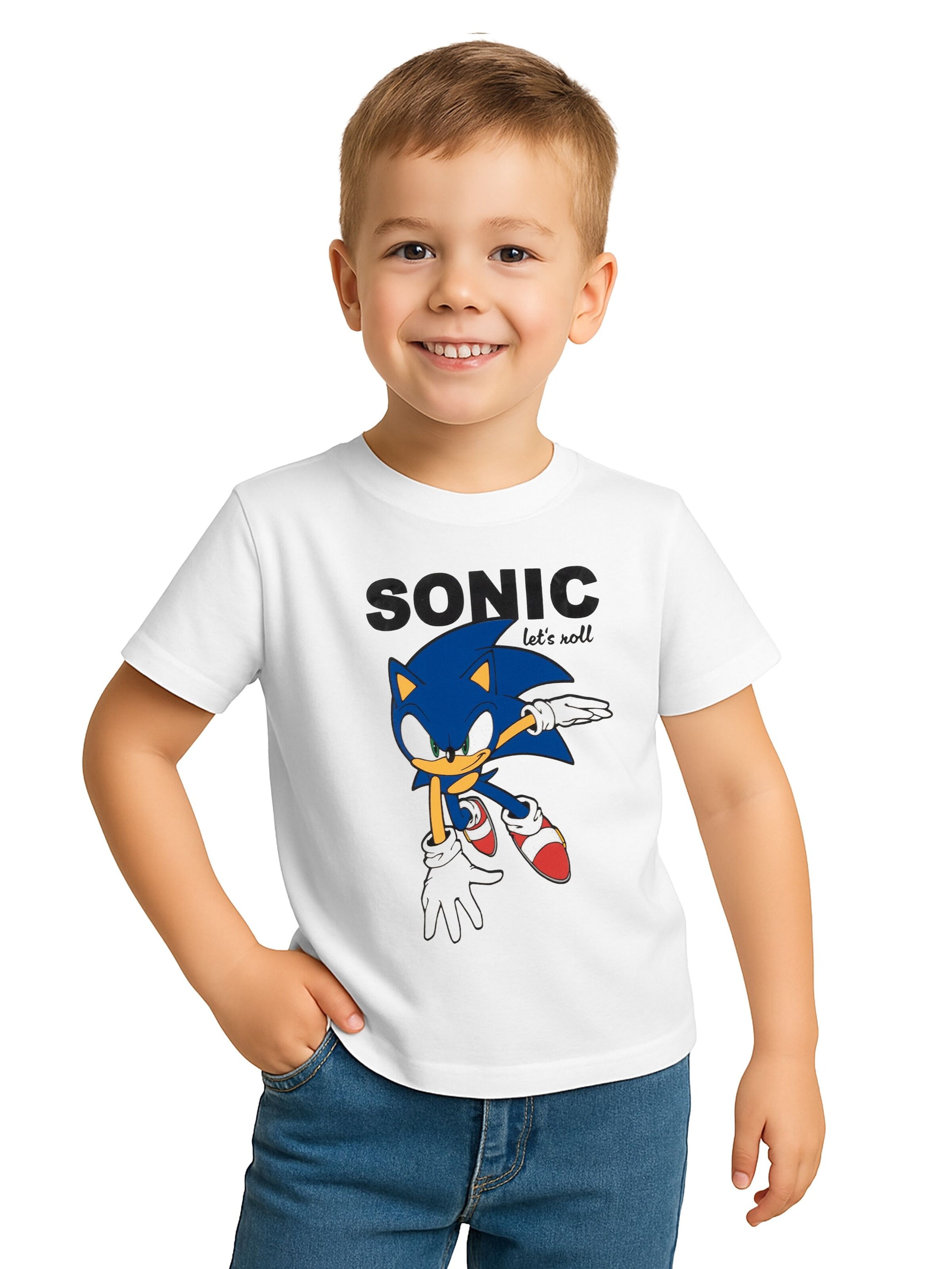 Sonic Shirt 'the Hedgehog'‌‌‌‌‌‌ in Mischfarben