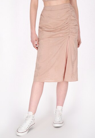 Gonna di DreiMaster Maritim in beige: frontale