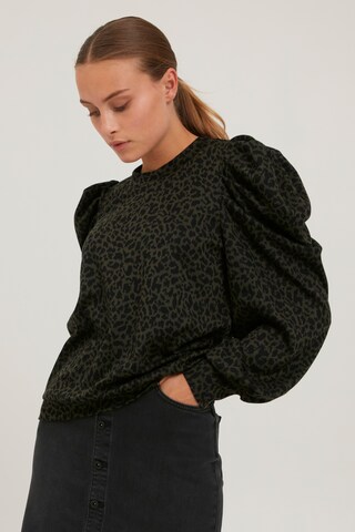 PULZ Jeans Shirt 'PZDUNNE' in Green