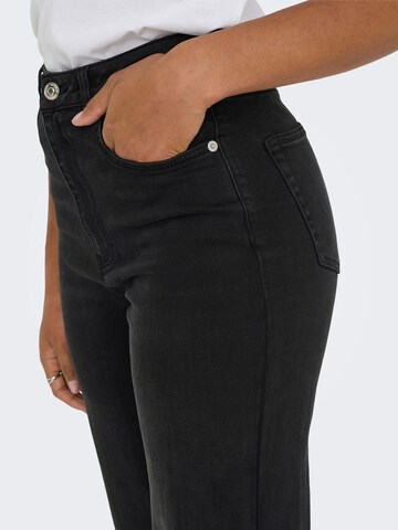 Wide leg Jeans 'ONLJuicy-Wauw' di ONLY in nero