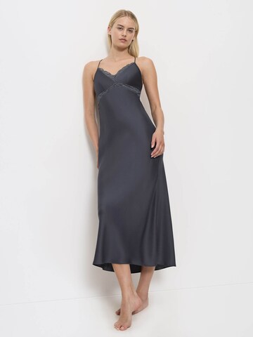 TRIUMPH Nightgown ' Silky Sensuality ' in Grey