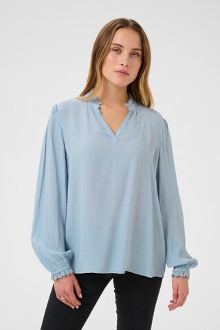 Kaffe Bluse 'Emma' in Blau: Vorderseite