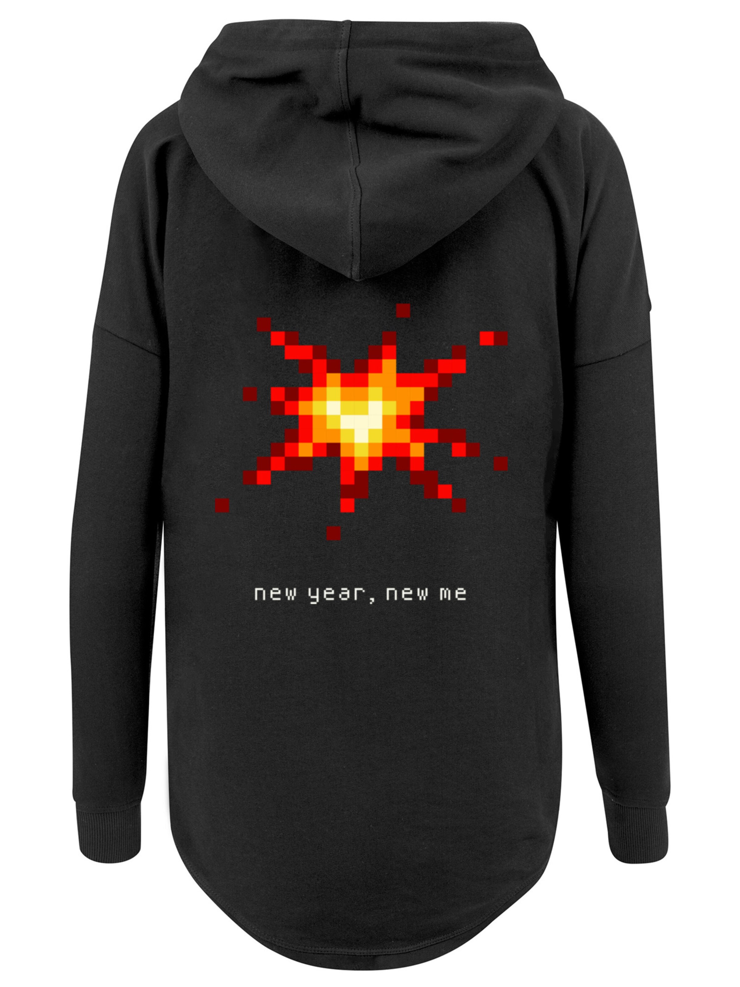 Sweat-shirt 'SIlvester Party Happy People Only' F4NT4STIC en noir