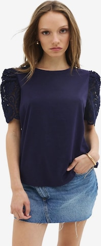 No Matter What Shirt in Blue: front