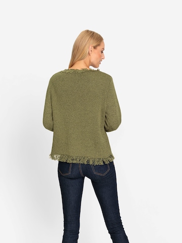 heine Knit cardigan in Green