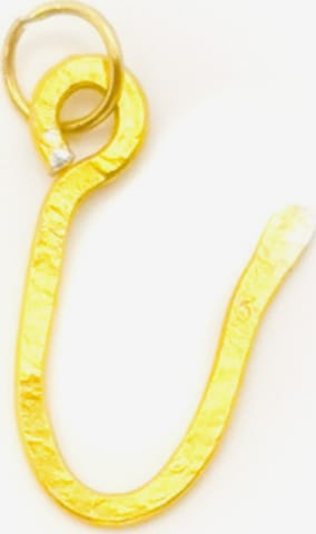 d'ecolife Essentials Pendant 'U Letter' in Gold: front
