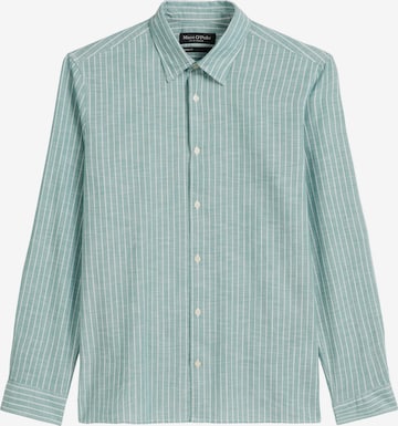 Marc O'PoloRegular Fit Košulja - zelena boja: prednji dio