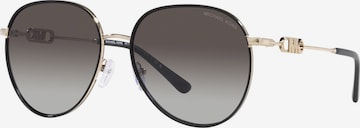 Lunettes de soleil Michael Kors en or : devant