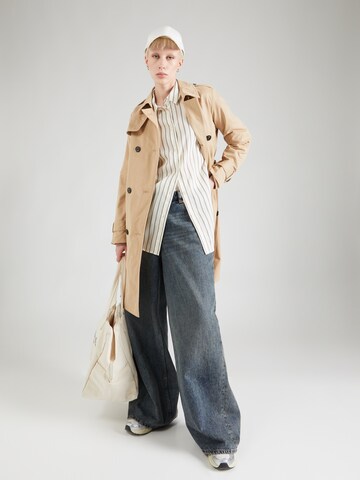 s.Oliver Between-Seasons Coat in Beige