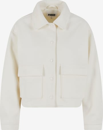 Veste mi-saison Urban Classics en blanc : devant