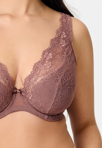 Triangle Soutien-gorge LingaDore en marron