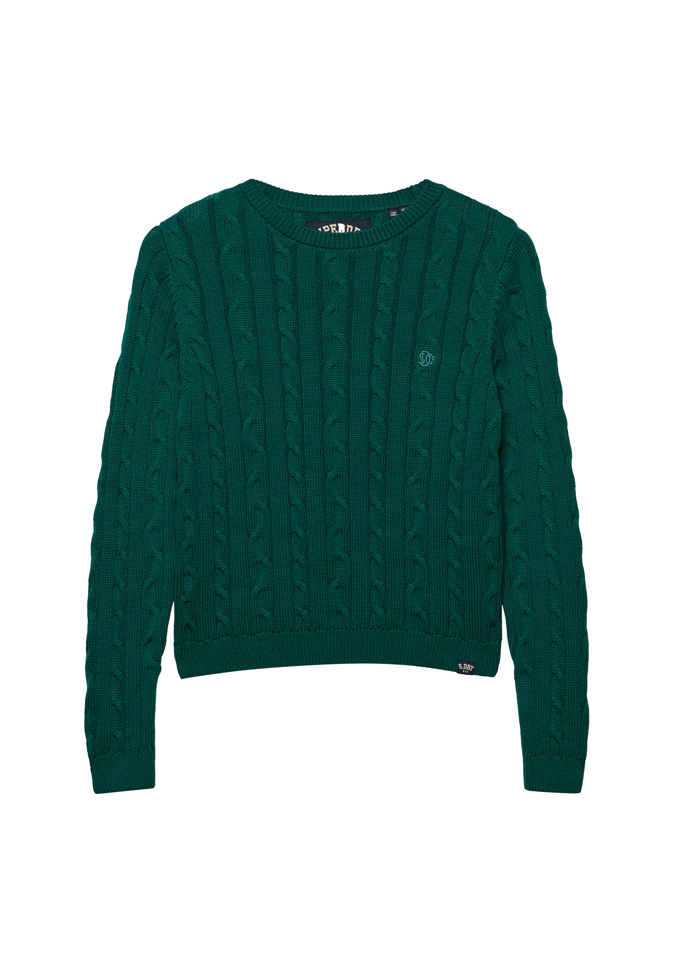 Pull-over 'Essentials' Superdry & Co en bleu : devant