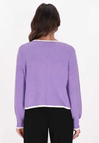 Cardigan faina en violet