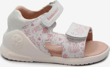 biomecanics Sandalen in Wit: voorkant