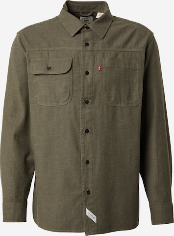 LEVI'S ® Regularny krój Koszula 'AUBURN' w kolorze zielony: przód