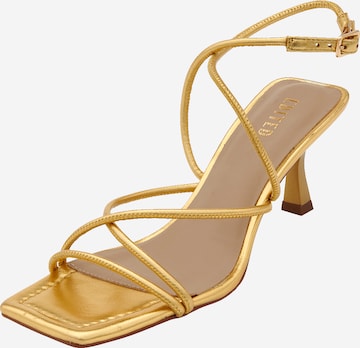 EDITED - Sandalias 'Kareene' en oro: frente