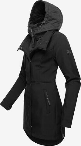 Ragwear Raincoat 'Ybela' in Black