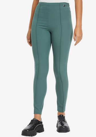 TAMARIS Skinny Leggings in Green: front