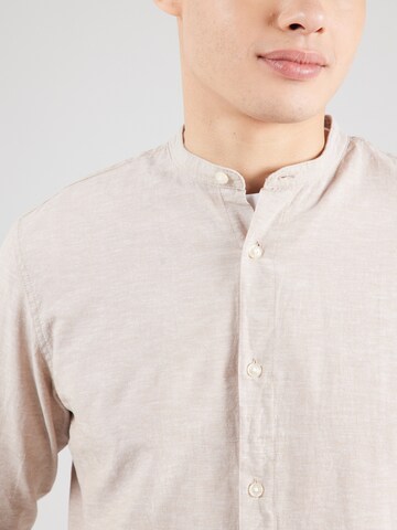 Coupe regular Chemise 'JJEBREEZE' JACK & JONES en beige