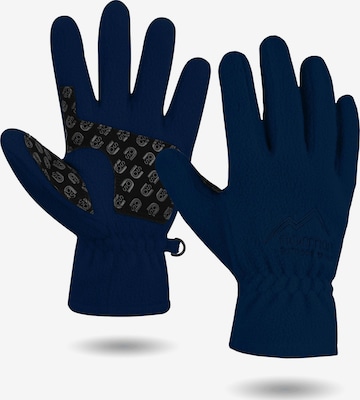 normani Handschoenen 'Mississauga' in Blauw: voorkant