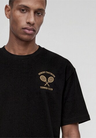 Maglia funzionale 'Britpop' di Sergio Tacchini in nero