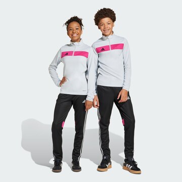 ADIDAS PERFORMANCE Tapered Sportbroek 'Tiro 25 Essentials' in Zwart: voorkant